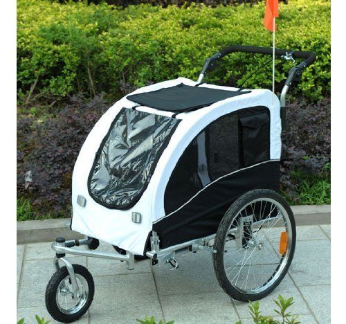 immagine-2-easycomfort-easycomfort-rimorchio-bicicletta-passeggino-per-cani-3-ruote-bianco-e-nero-ean-8055776911571