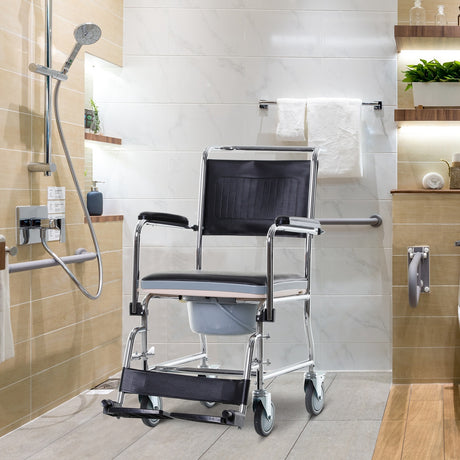 immagine-2-easycomfort-easycomfort-sedia-a-rotelle-impermeabile-con-wc-seduta-in-ecopelle-4-ruote-vaso-rimovibile-per-anzianidisabili-84x54x96cm-ean-8054144133058