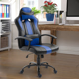 immagine-2-easycomfort-easycomfort-sedia-da-gaming-ergonomica-altezza-regolabile-con-cuscino-nero-e-blu-ean-8054144134857