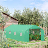 immagine-2-easycomfort-easycomfort-serra-da-giardino-a-tunnel-6x3x2m-con-tetto-spiovente-in-pe-verde-ean-8054144135304