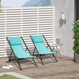 immagine-2-easycomfort-easycomfort-set-2-sedie-sdraio-pieghevoli-in-alluminio-e-texteline-azzurro-ean-8054144133683