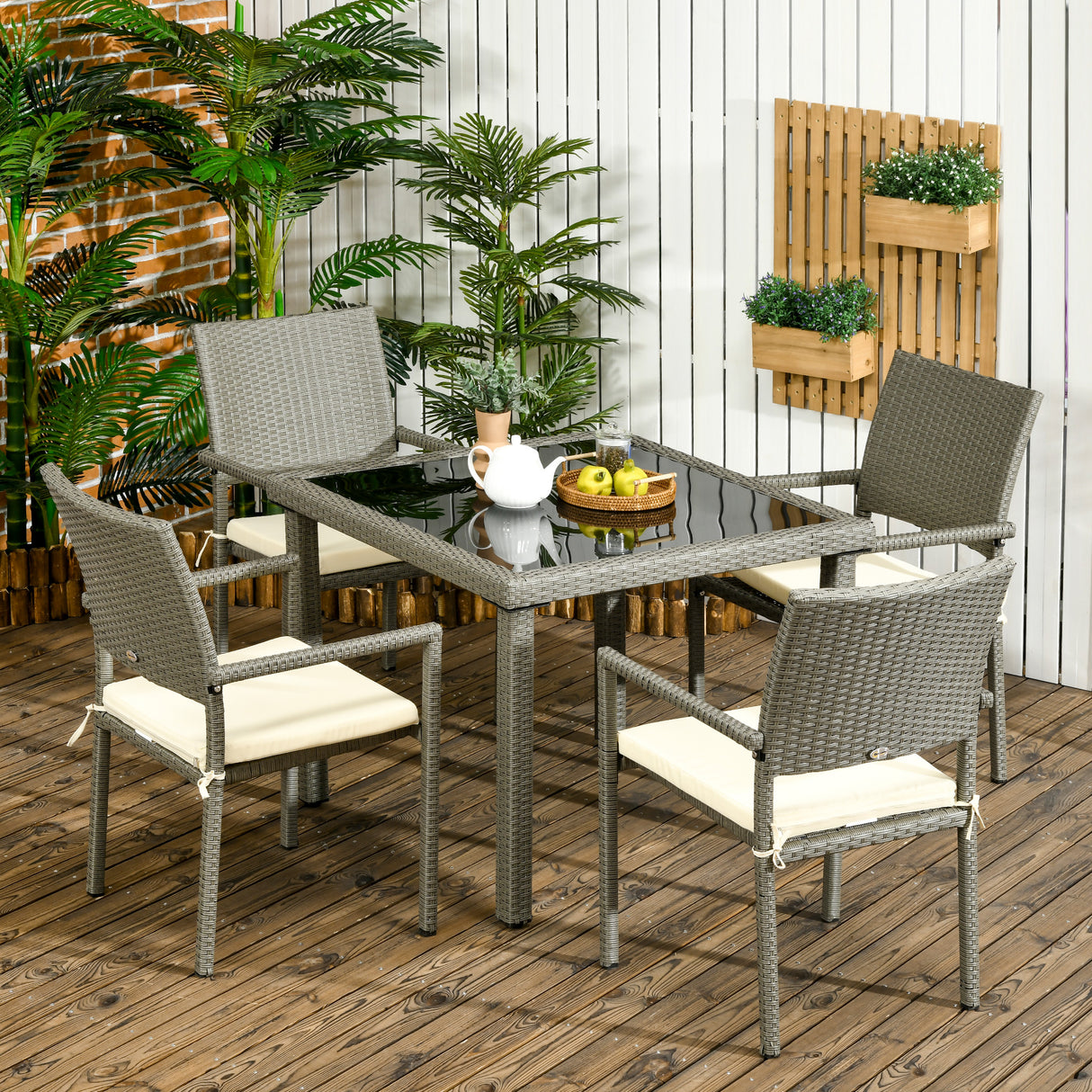 immagine-2-easycomfort-easycomfort-set-da-esterni-in-rattan-pe-con-tavolo-e-4-sedie-con-cuscini-grigio