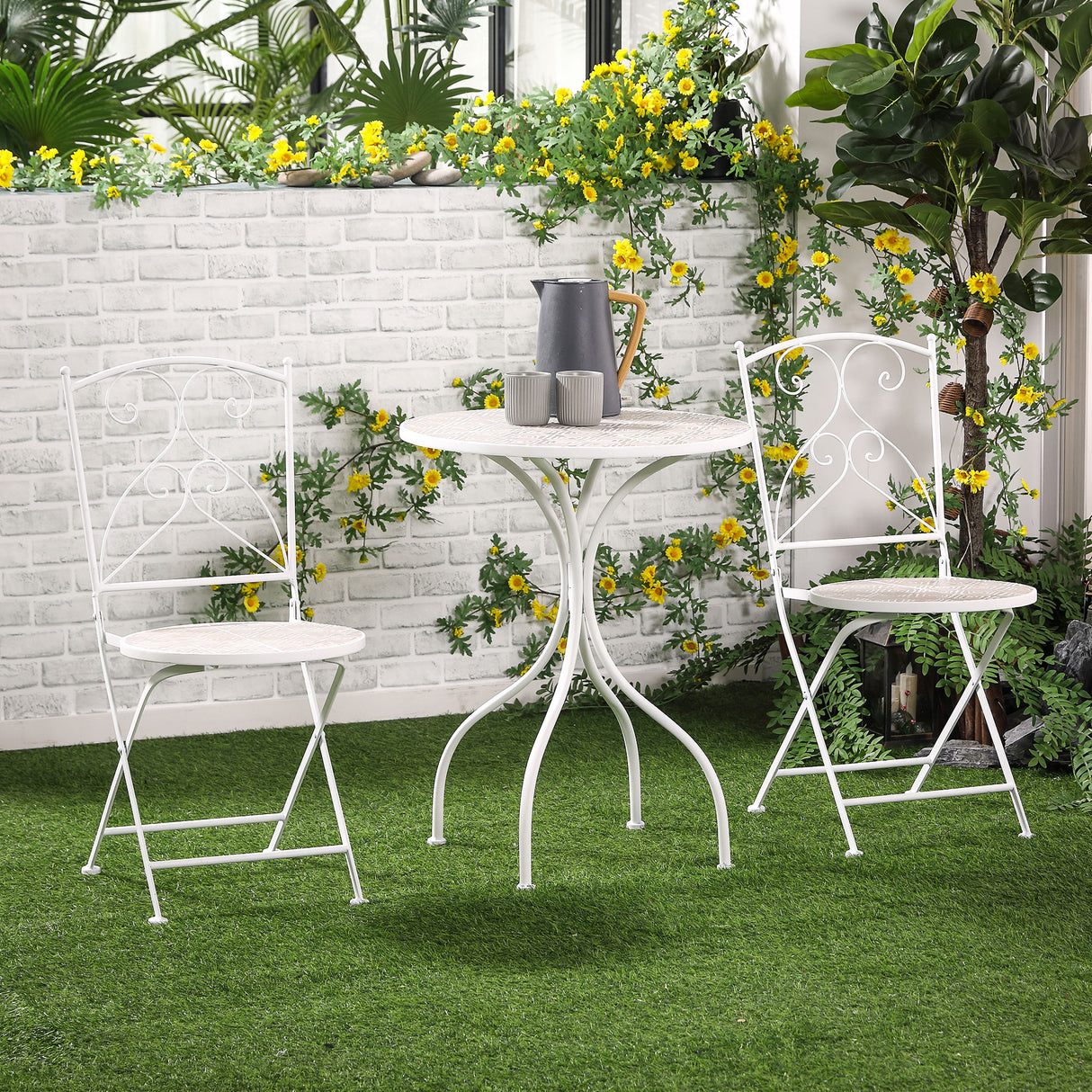 immagine-2-easycomfort-easycomfort-set-da-giardino-3-pezzi-con-2-sedie-pieghevoli-e-1-tavolino-a-mosaico-bianco