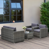 immagine-2-easycomfort-easycomfort-set-da-giardino-4-pezzi-in-rattan-pe-e-acciaio-con-divano-2-poltrone-e-tavolino-da-caffe-grigio