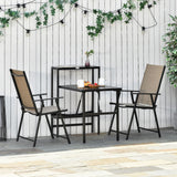 immagine-2-easycomfort-easycomfort-set-mobile-da-giardino-con-2-sedie-pieghevoli-e-tavolo-con-mensola-laterale-in-metallo-e-textilene-marrone-e-nero