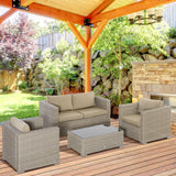 immagine-2-easycomfort-easycomfort-set-mobili-da-giardino-4-pezzi-in-rattan-pe-salotto-da-esterno-con-1-divano-2-poltrone-1-tavolino-e-cuscini-rimovibili-e-lavabili-kaki-e-beige