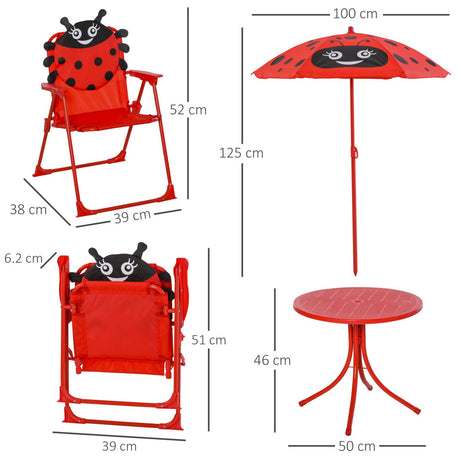 immagine-2-easycomfort-easycomfort-set-tavolo-da-giardino-con-2-sedie-pieghevoli-e-ombrellone-per-bambini-coccinella-ean-8054111849975