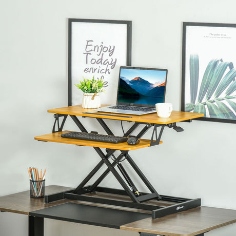 immagine-2-easycomfort-easycomfort-supporto-per-monitor-regolabile-supporto-per-monitor-pc-da-scrivania-con-ripiano-tastiera-e-slot-per-tablet-in-legno-e-acciaio