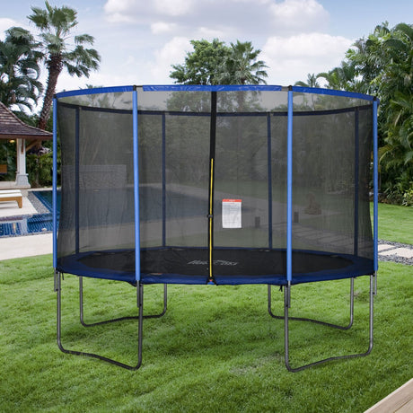 immagine-2-easycomfort-easycomfort-tappeto-elastico-per-bambini-e-adulti-con-rete-e-bordo-imbottito-giochi-da-giardino-e-casa-366x269cm-blu-e-nero-ean-8055776913995