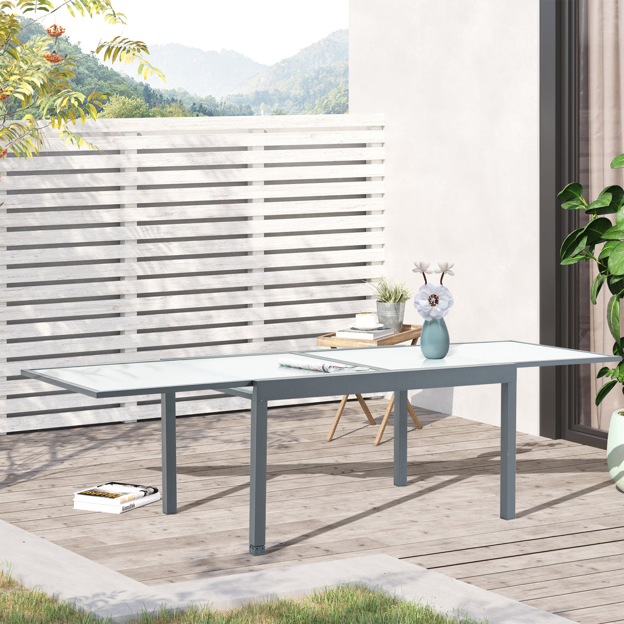 immagine-2-easycomfort-easycomfort-tavolo-da-giardino-allungabile-con-piano-in-vetro-270x90x73cm-grigio