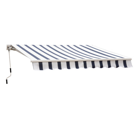 immagine-2-easycomfort-easycomfort-tenda-da-sole-a-bracci-2-5x2m-avvolgibile-manuale-in-alluminio-e-poliestere-blu-e-bianco-ean-8054144137445