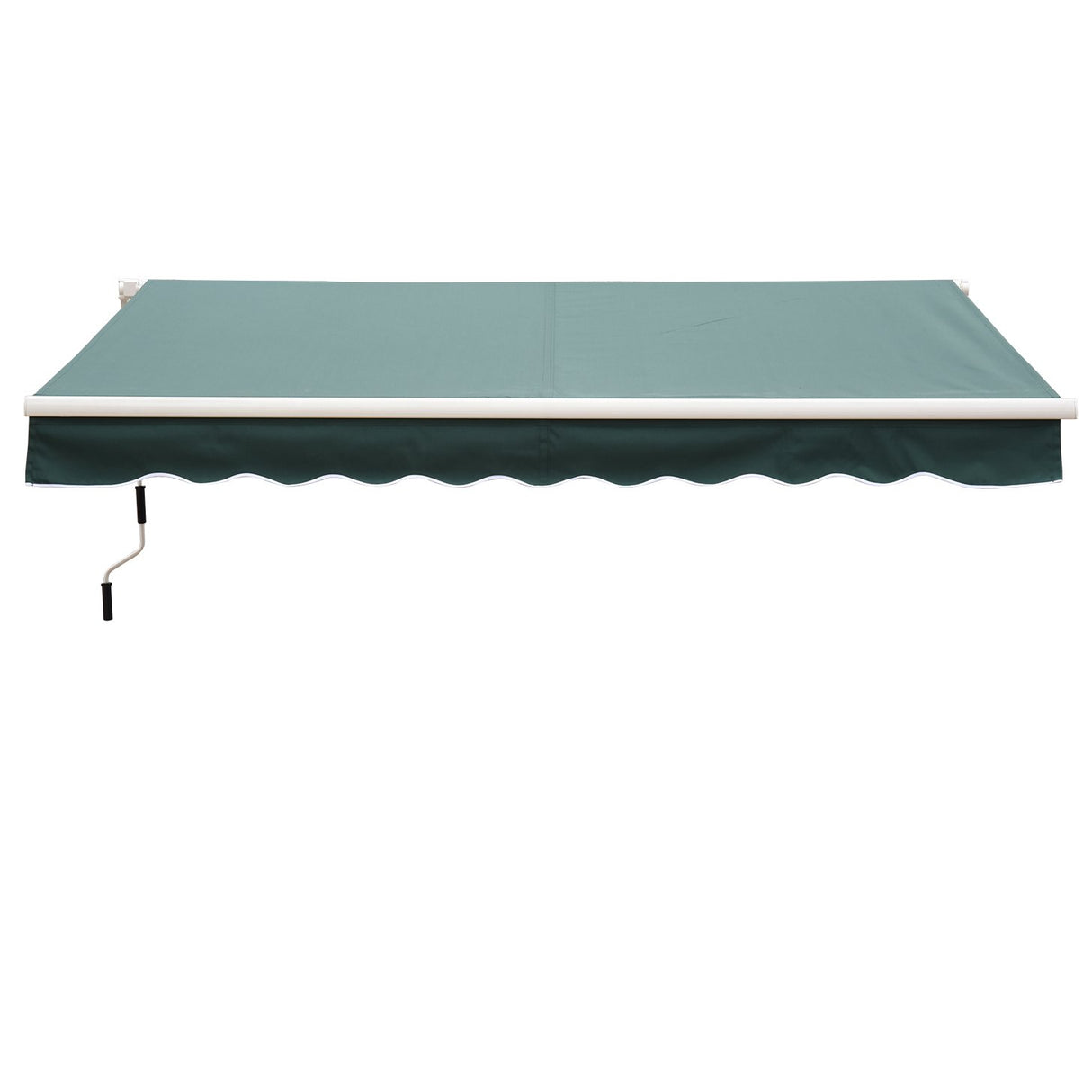 immagine-2-easycomfort-easycomfort-tenda-da-sole-a-bracci-2-5x2m-avvolgibile-manuale-in-alluminio-e-poliestere-verde-ean-8055776910932