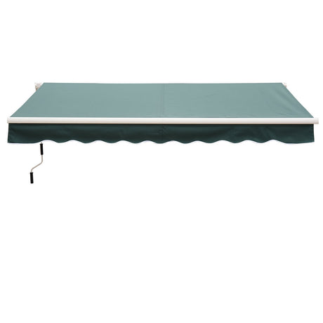 immagine-2-easycomfort-easycomfort-tenda-da-sole-a-bracci-2-5x2m-avvolgibile-manuale-in-alluminio-e-poliestere-verde-ean-8055776910932