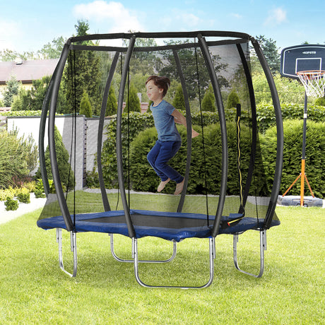 immagine-2-easycomfort-easycomfort-trampolino-elastico-210cm-per-bambini-e-adulti-con-rete-e-imbottiture-blu