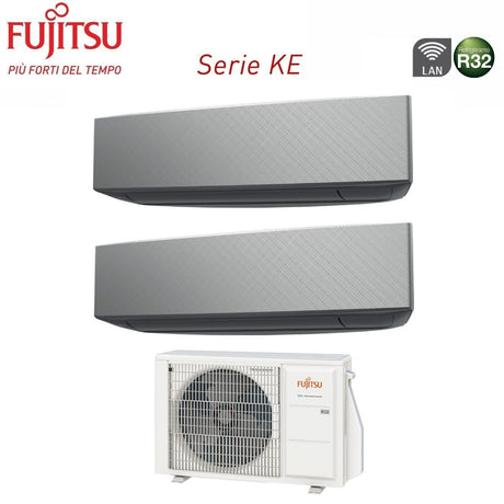 immagine-2-fujitsu-climatizzatore-condizionatore-fujitsu-dual-split-inverter-serie-ke-silver-714-con-aoyg18kbta2-r-32-wi-fi-integrato-700014000-colore-argento