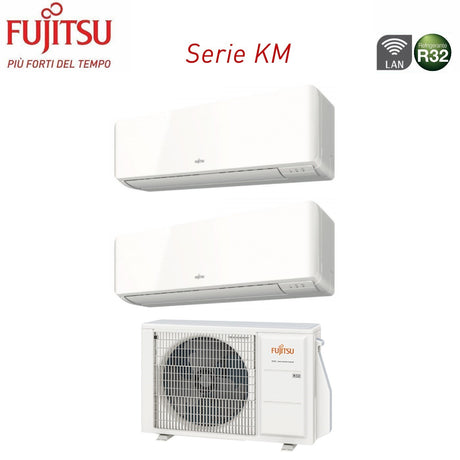 immagine-2-fujitsu-climatizzatore-condizionatore-fujitsu-dual-split-inverter-serie-km-1212-con-aoyg18kbta2-r-32-wi-fi-integrato-1200012000