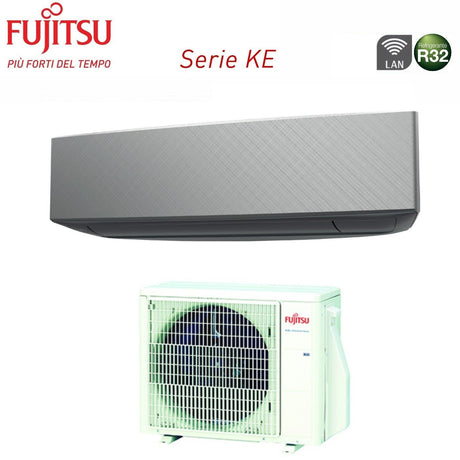 immagine-2-fujitsu-climatizzatore-condizionatore-fujitsu-inverter-serie-ke-silver-12000-btu-asyg12ketf-r-32-wi-fi-integrato-3ngf87260-colore-argento-classe-aa