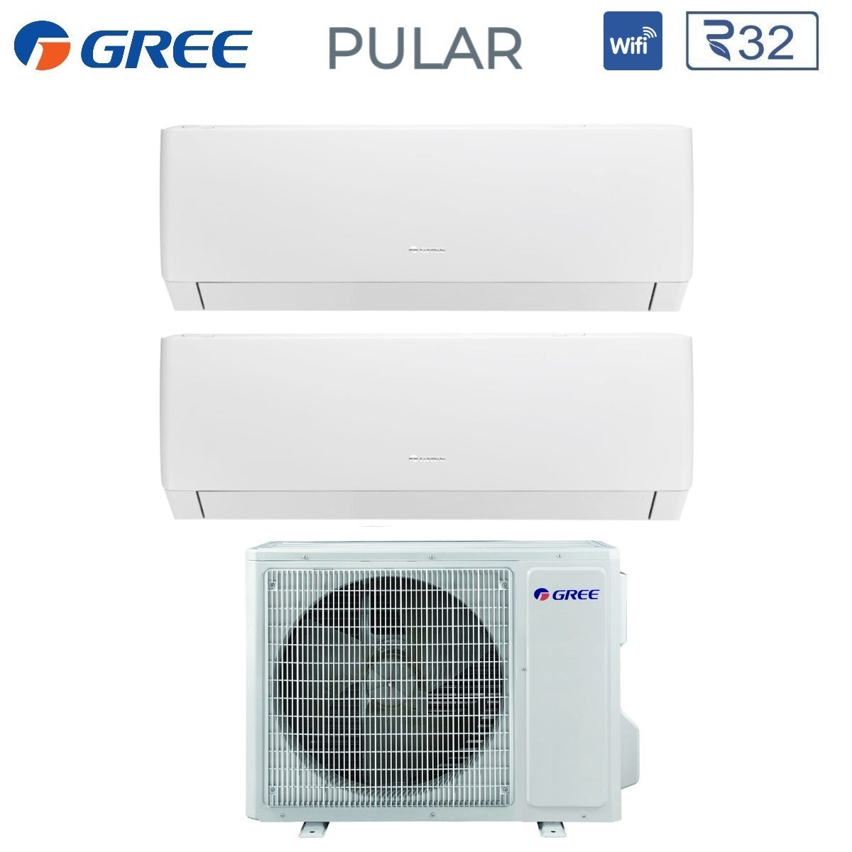 immagine-2-gree-climatizzatore-condizionatore-gree-dual-split-inverter-serie-pular-712-con-gwhd14nk6oo-r-32-wi-fi-integrato-700012000