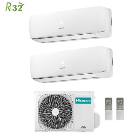 immagine-2-hisense-climatizzatore-condizionatore-hisense-dual-split-inverter-serie-mini-apple-pie-1212-con-2amw50u4rxa-r-32-wi-fi-optional-1200012000-ean-8059657013149