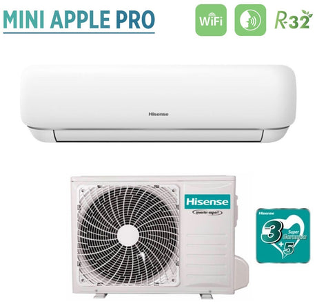 immagine-2-hisense-climatizzatore-condizionatore-hisense-inverter-serie-mini-apple-pro-18000-btu-kg50bs01g-r-32-wi-fi-integrato-classe-aa