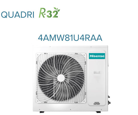 immagine-2-hisense-climatizzatore-condizionatore-hisense-quadri-split-console-991212-con-4amw105u4raa-r-32-wi-fi-optional-con-telecomando-di-serie-900090001200012000-novita