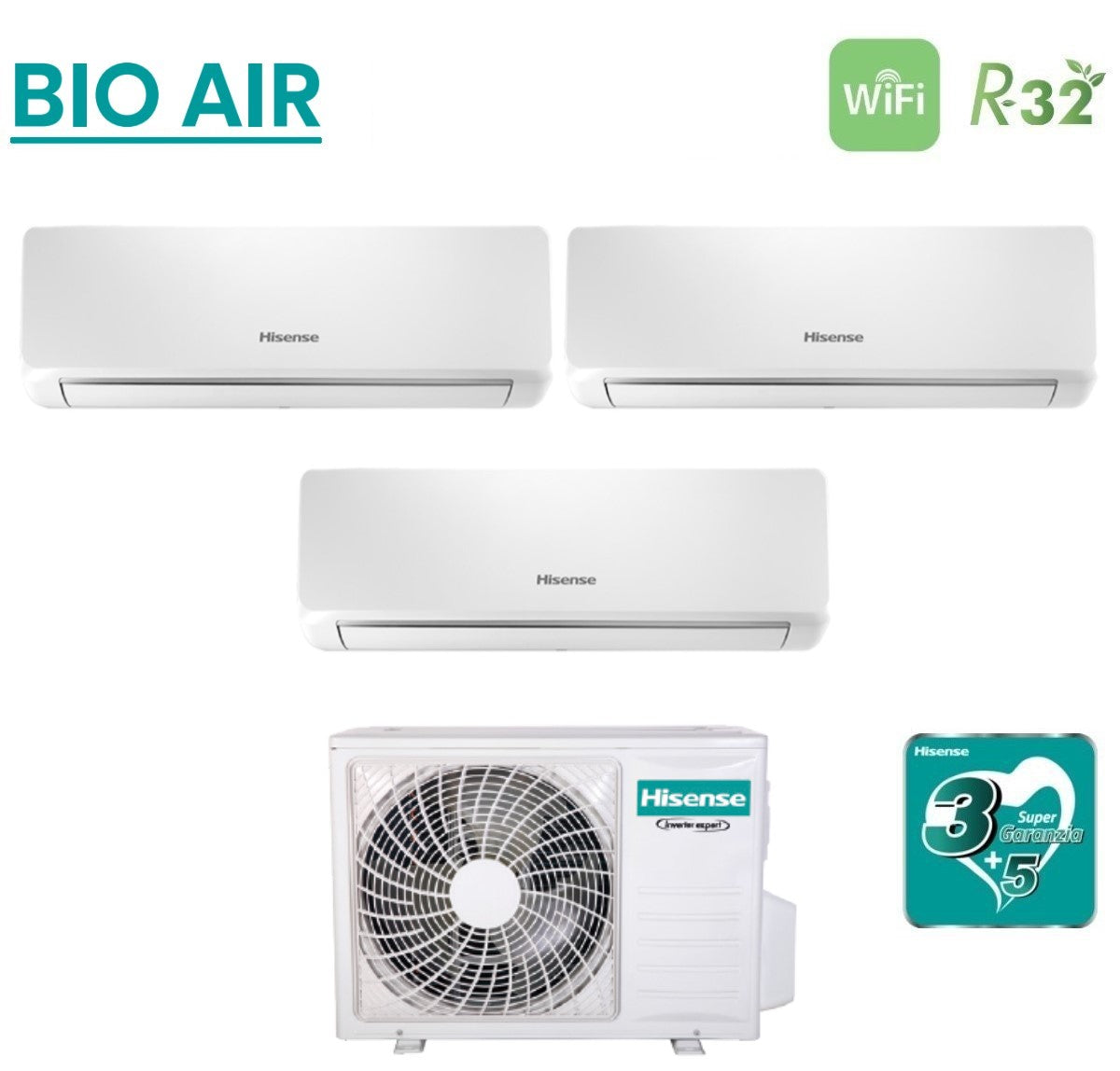 immagine-2-hisense-climatizzatore-condizionatore-hisense-trial-split-inverter-serie-bio-air-9912-con-3amw52u4rja-r-32-wi-fi-integrato-9000900012000