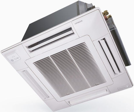 immagine-2-hitachi-climatizzatore-condizionatore-hitachi-a-cassetta-4-vie-inverter-12000-btu-rai-35rpe-r-32-wi-fi-optional-con-griglia-inclusa-novita