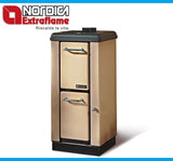 immagine-2-la-nordica-stufa-a-legna-la-nordica-extraflame-modello-mignon-4-kw-cappuccino-in-acciaio-e-ghisa