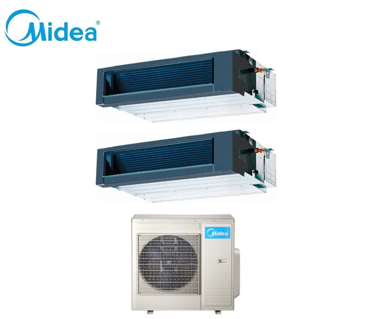 immagine-2-midea-climatizzatore-condizionatore-midea-canalizzato-canalizzabile-dual-split-inverter-1818-con-4n-82k-r-410-1800018000