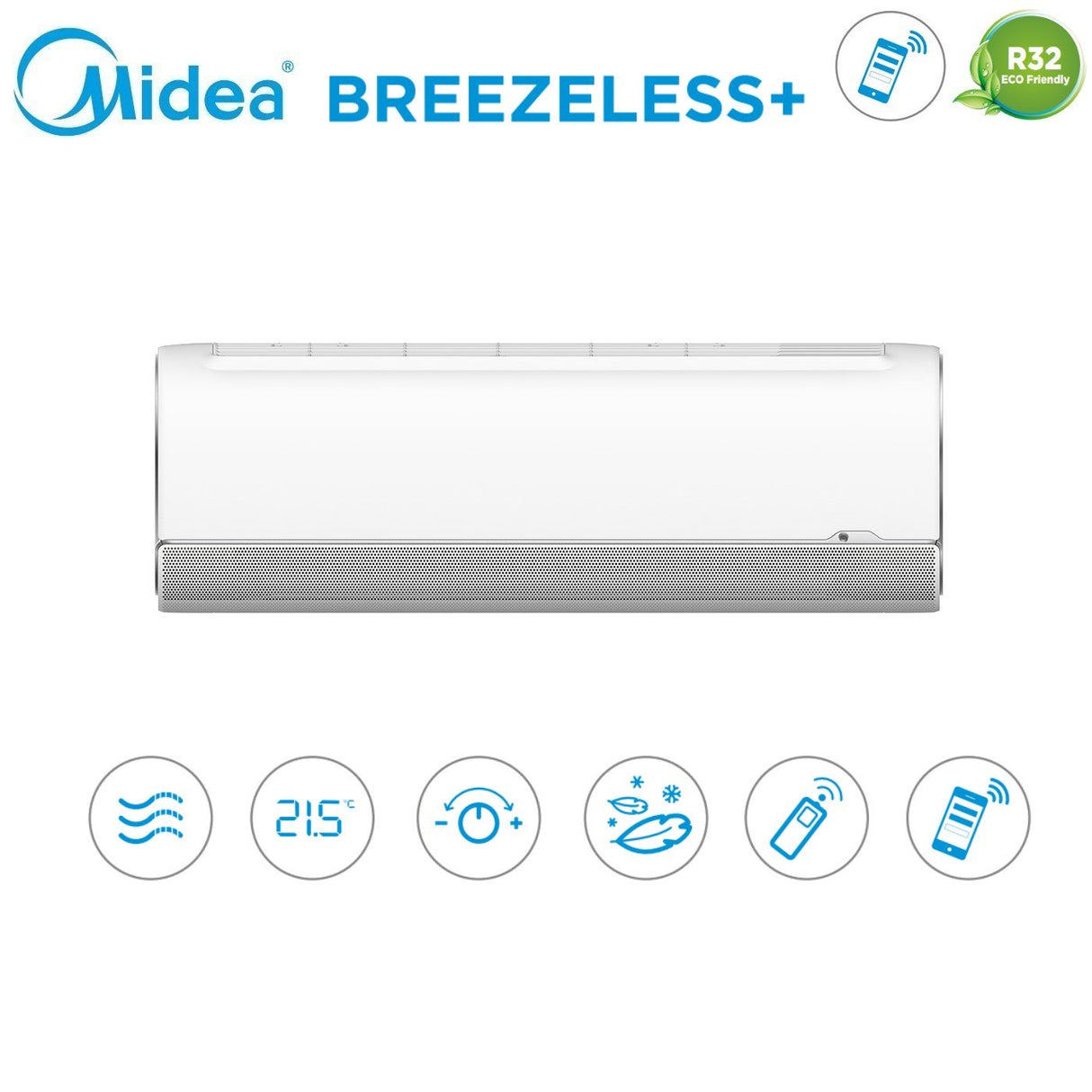 immagine-2-midea-climatizzatore-condizionatore-midea-dual-split-inverter-serie-breezeless-99-con-m2og-14hfn8-q-r-32-wi-fi-integrato-90009000-novita-ean-8059657017178