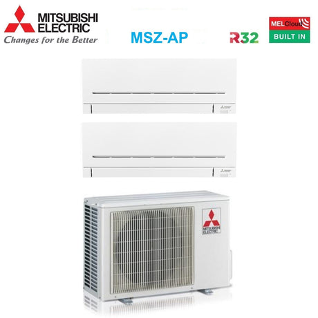 immagine-2-mitsubishi-electric-climatizzatore-condizionatore-mitsubishi-electric-dual-split-inverter-serie-msz-ap-77-con-mxz-2f33vf-r-32-wi-fi-integrato-70007000-ean-8059657017864
