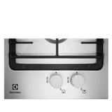 immagine-2-piano-cottura-a-gas-electrolux-egg3322nvx-2-fuochi-29-cm-in-acciaio-lxp-29x51-griglie-in-ghisa-manopole-finitura-inox-piano-cottura-compatto-ean-7332543475773