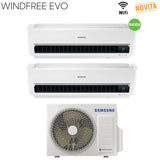 immagine-2-samsung-climatizzatore-condizionatore-samsung-dual-split-inverter-serie-windfree-evo-712-con-aj040mcj2eh-r-410-wi-fi-integrato-700012000-novita-2019-ean-8059657019363