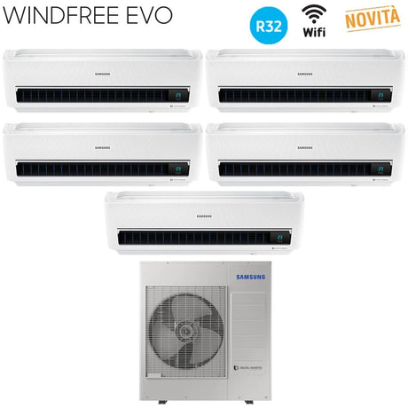 immagine-2-samsung-climatizzatore-condizionatore-samsung-penta-split-inverter-serie-windfree-evo-77777-con-aj100rcj-r-32-wi-fi-integrato-70007000700070007000-novita-2019