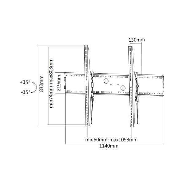 immagine-2-supporto-per-tv-a-parete-neomounts-lfd-w2000-ean-8717371445430