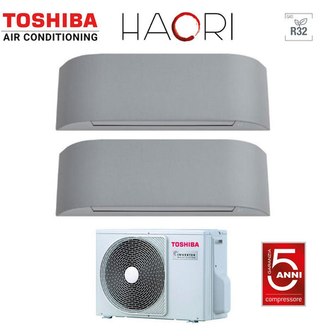 immagine-2-toshiba-climatizzatore-condizionatore-toshiba-dual-split-inverter-serie-haori-1316-1215-con-ras-3m26u2avg-e-r-32-wi-fi-integrato-1300016000-1200015000-colore-grigio-chiaro