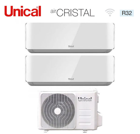 immagine-2-unical-climatizzatore-condizionatore-unical-dual-split-inverter-serie-air-cristal-1313-con-xmx3-21he-r-32-wi-fi-optional-1300013000