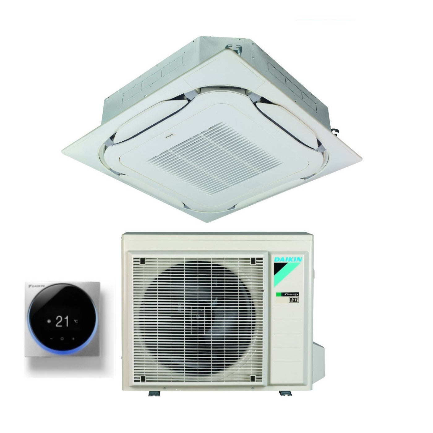 Daikin Cassette Air Conditioning 18000 Btu FCAG50B + RXM50 R-32 A++/A++ ...