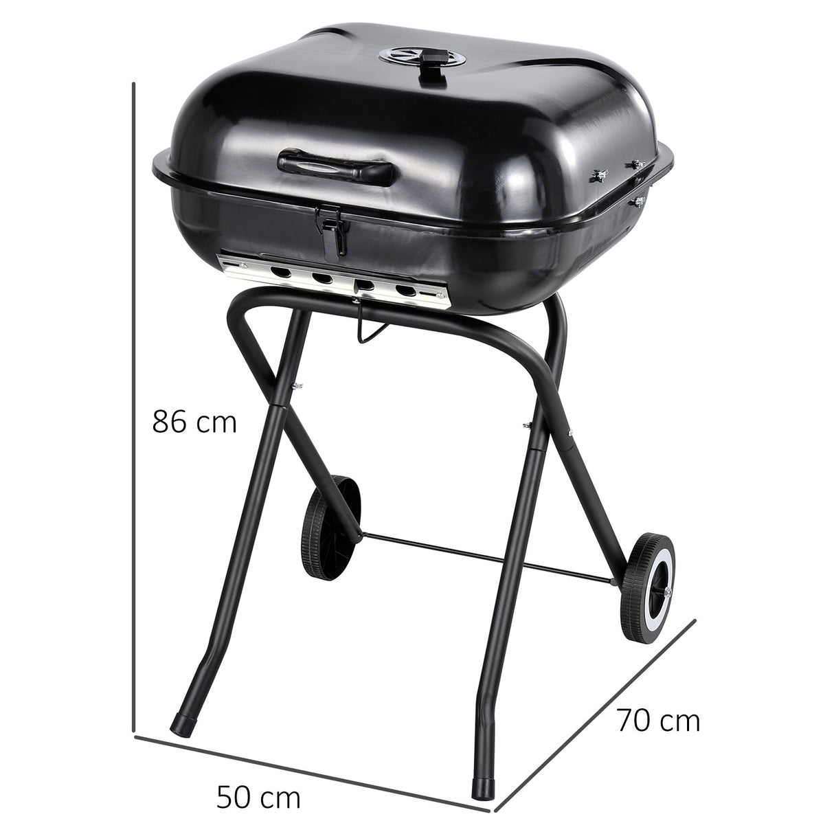 immagine-3-easycomfort-easycomfort-barbecue-in-acciaio-con-coperchio-e-ruote-nero-57x70x86cm-ean-8054144133089