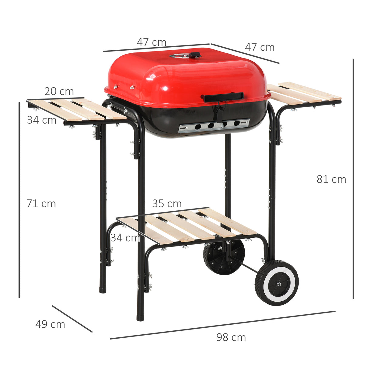 immagine-3-easycomfort-easycomfort-bbq-grill-barbecue-a-carbonella-con-presa-daria-ripiani-laterali-coperchio-e-2-ruote-acciaio-98-x-49-x-81-cm-nero-e-rosso-ean-8054111847223