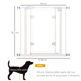 immagine-3-easycomfort-easycomfort-cancelletto-per-cani-e-animali-domestici-cancellino-con-larghezza-regolabile-fino-a-80cm-chiusura-automatica-bianco-ean-8054144130149