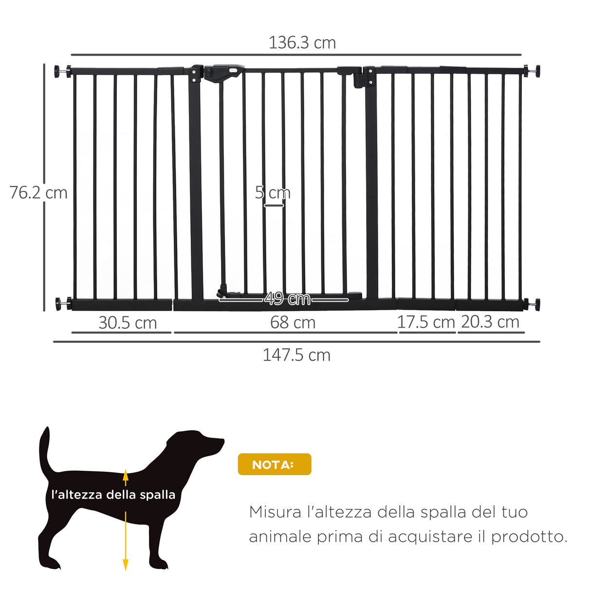 immagine-3-easycomfort-easycomfort-cancellino-per-cani-3-estensioni-fino-a-152-3cm-chiusura-automatica-ean-8054111844031