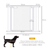 immagine-3-easycomfort-easycomfort-cancellino-per-cani-estensibile-a-pressione-con-chiusura-automatica-per-spazi-da-75-103cm-bianco