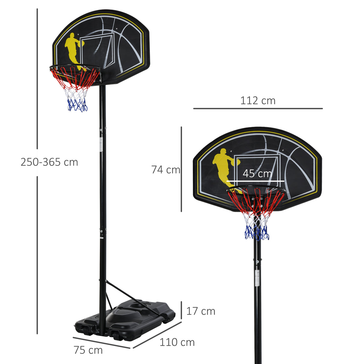 immagine-3-easycomfort-easycomfort-canestro-da-basket-altezza-regolabile-in-acciaio-con-base