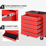 immagine-3-easycomfort-easycomfort-carrello-da-officina-porta-attrezzi-con-5-cassetti-con-serratura-ruote-e-maniglia-in-acciaio-69x33x75cm-rosso