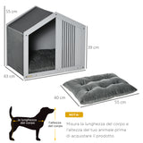 immagine-3-easycomfort-easycomfort-cuccia-per-cani-a-casetta-in-tessuto-e-legno-per-animali-fino-a-12kg-grigio