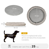 immagine-3-easycomfort-easycomfort-cuccia-per-cani-e-gatti-rotonda-rialzata-e-lavabile-in-cotone-pp-cuscino-imbottito-93x15cm-grigia