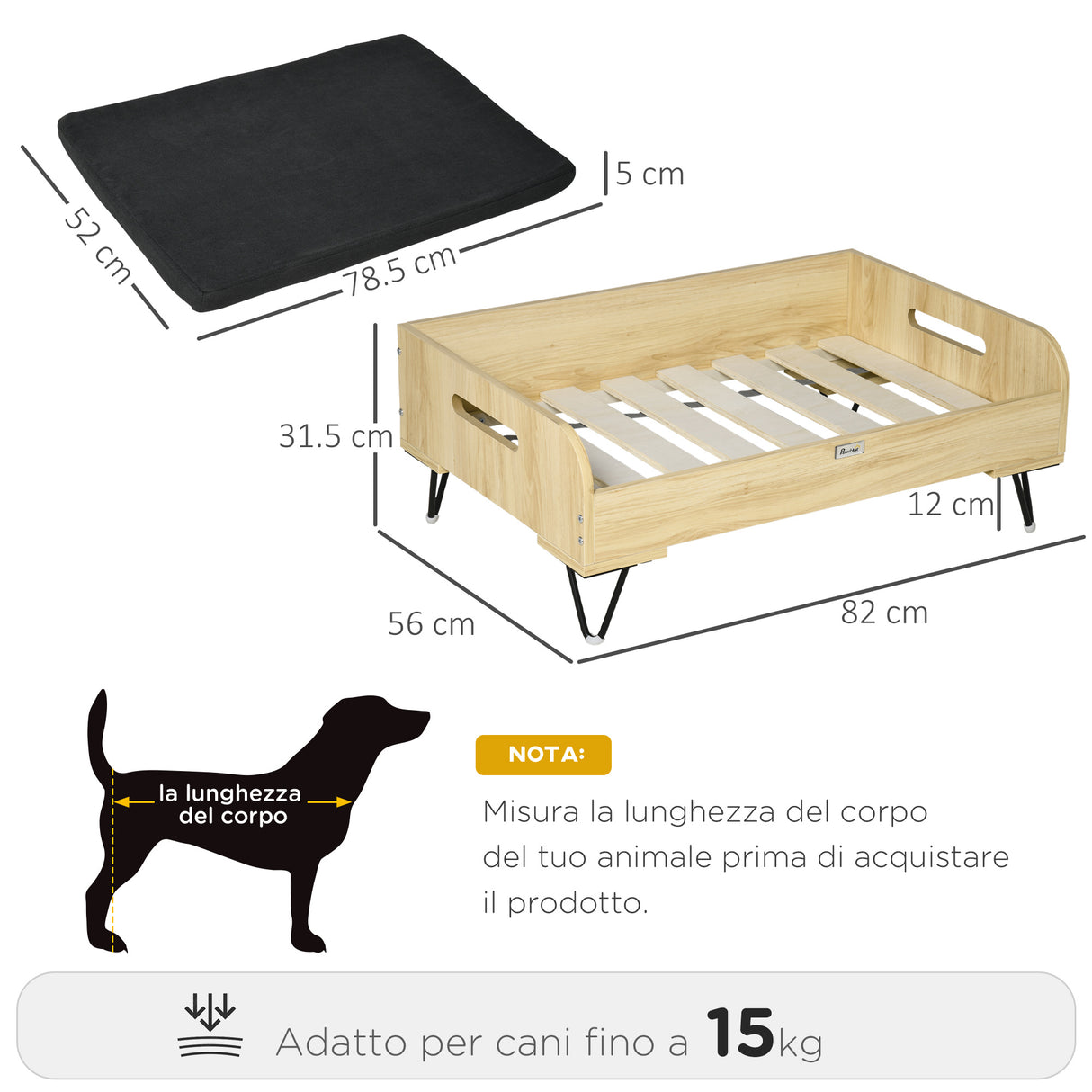 immagine-3-easycomfort-easycomfort-cuccia-per-cani-rialzata-con-cuscino-removibile-e-lavabile-2-maniglie-in-mdf-e-acciaio-82x56x31-5cm-nero