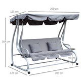 immagine-3-easycomfort-easycomfort-dondolo-letto-da-giardino-3-posti-schienale-reclinabile-tetto-regolabile-grigio-200120164cm