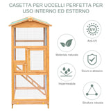 immagine-3-easycomfort-easycomfort-gabbia-per-uccellini-da-esterno-in-legno-di-pino-voliera-con-2-aperture-e-scaletta-68x63x165cm-ean-8054144136561